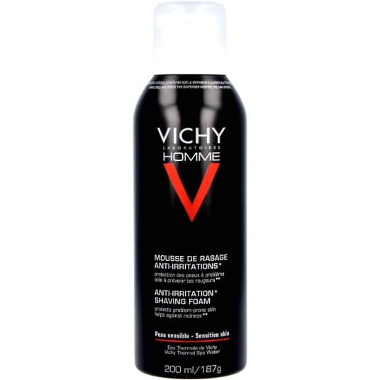 Vichy Homme Barberskum Anti-Irritasjon Barberskum For Sensitiv Hud 200Ml