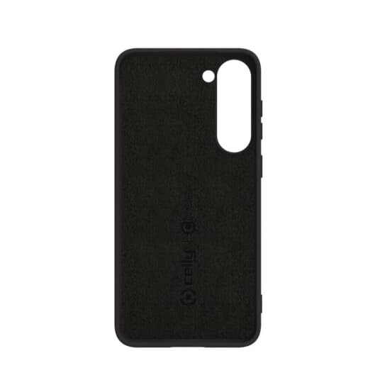 Celly Cromo - Baksidedeksel For Mobiltelefon - Termoplast-Polyuretan (Tpu), Silikonbelegg - Svart - For Samsung Galaxy S23