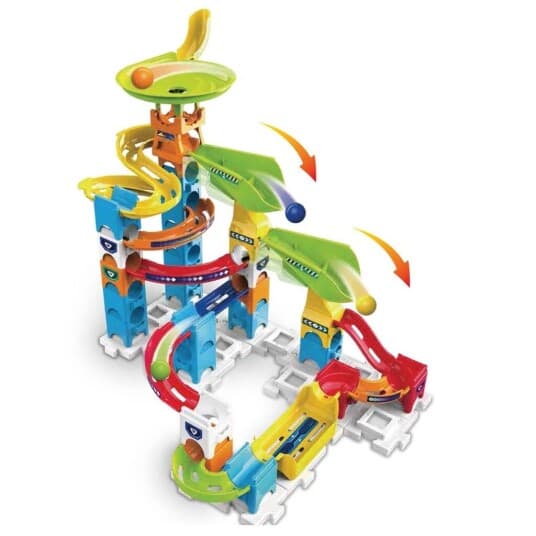 Vtech Marble Rush Double Drop Set, 47 Pcs