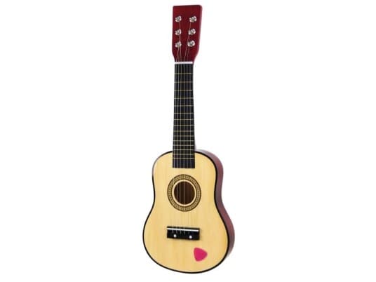 Bino 86553, Musikalsk Instrument Til Lek Og Moro, Gitar, Assorterte Farger