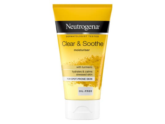 Neutrogena Oljefri Ansiktsfuktighetskrem Med Gurkemeie Neutrogena Clear & Soothe 75 Ml