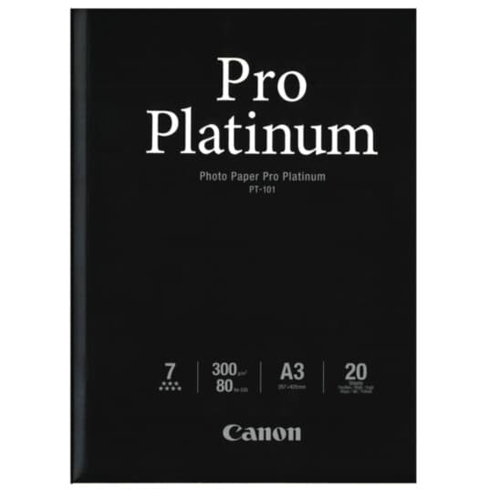 Canon PT-101 A3 Photo Paper Pro Platinum 300g (20 ark)