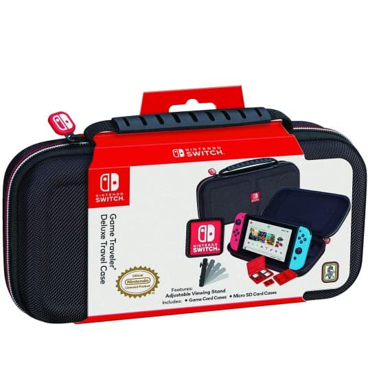 Nintendo Game Traveler Deluxe Travel Case - Eske For Spillekonsoll - Svart - For Nintendo Switch