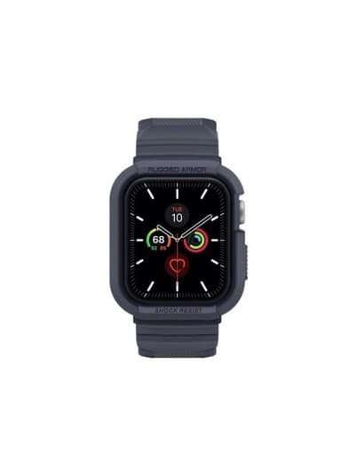 Spigen Acs00819, Etui, Smartklokke, Kull, Apple, Watch Series 5 / 4 (44Mm), Termoplastisk Polyuretan (Tpu)