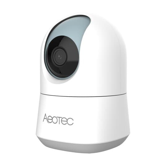 Aeotec Cam 360 - Nettverksovervåkingskamera - innendørs - farge - 1920 x 1080 - lyd - trådløs - Wi-Fi - H.264 - DC 5 V