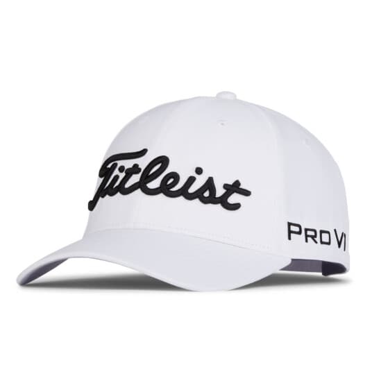 Titleist Tour Performance Hat - White/black