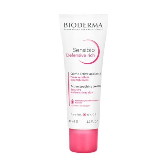 Bioderma Sensibio Defensive Rich Active Soothing Cream 40 Ml