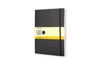 Moleskine Classic Xl, Monokromatisk, Svart, 192 Ark, 70 G/M², Kvadratisk Papir, Mykt Omslag