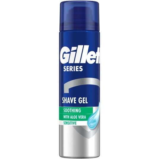 Gillette Series Sensitive Shave Gel Barberingsgel for sensitiv hud 200ml