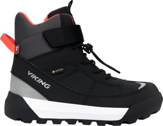 Viking Snøscooterstøvler  Expower Warm GTX 1V SL Barn Svart-Kull