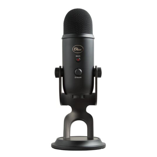 Blue Mic Yeti USB - Blackout - Microphone for Windows PC and Mac