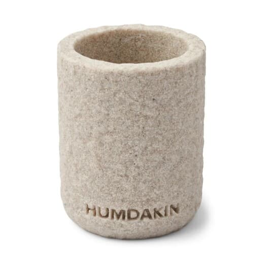 Humdakin Sandstone tannbørstekopp 10 cm Natural