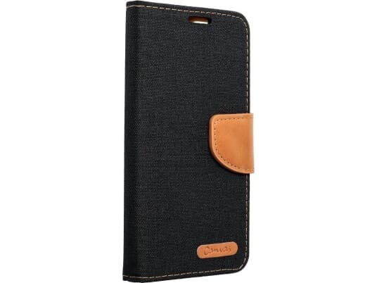 Oem Canvas Book Holster For Samsung A54 5G Black