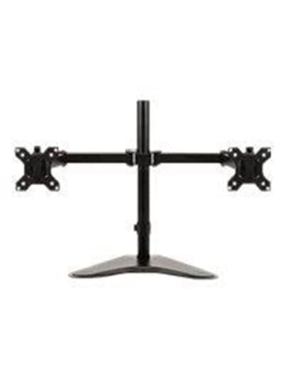 Fellowes Professional Series Free-Standing Dual Horizontal Monitor Arm - Stativ - For 2 Skjermer - Plastikk, Aluminium, Stål - Svart - Skjermstørrelse: Inntil 27"