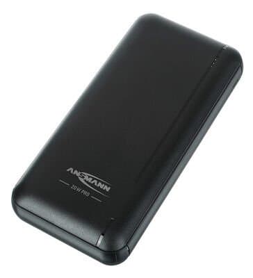 Ansmann Pb320pd, 20000 Mah, Lithium Polymer (Lipo), Quick Charge 3.0, 3,7 V, Sort