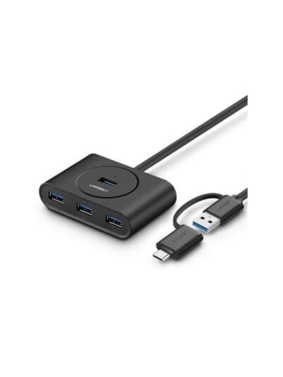 Ugreen Hub Usb 3.0 + Usb-C 3.1 4-Ports Otg