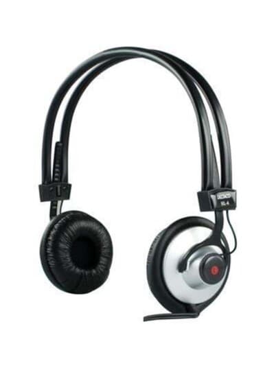 DELTACO headphone with volume control, 2.2m cable