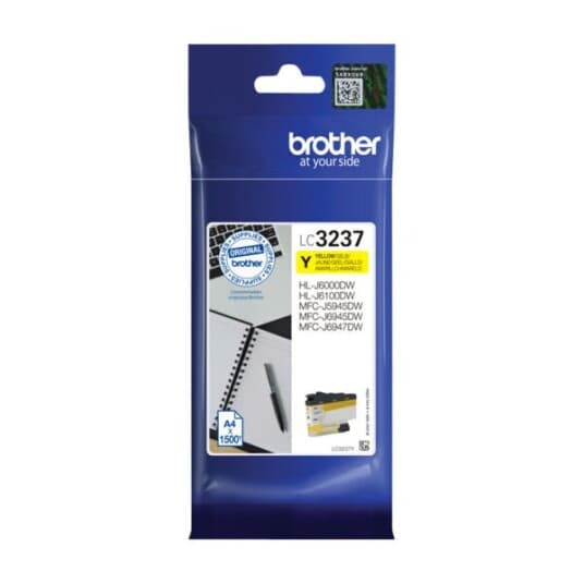 Brother LC-3237Y blekkpatron 1 Stykker Original, gult