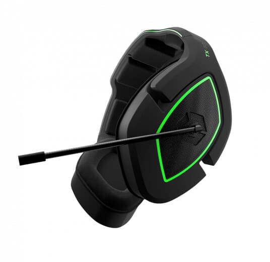 Gioteck TX-50 RF Stereo Gaming Headset (Black/Green) (Uni)