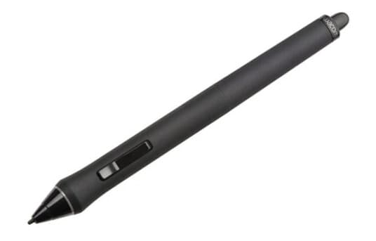 Wacom Intuos4 Grip Pen - Aktiv Stift - For P/N: Ptk-1240/K0-C, Ptk-440/K0-C, Ptk-640/K0-C, Ptk640ac-10Pk, Ptk-840/K0-C, Ptk-840-Fr