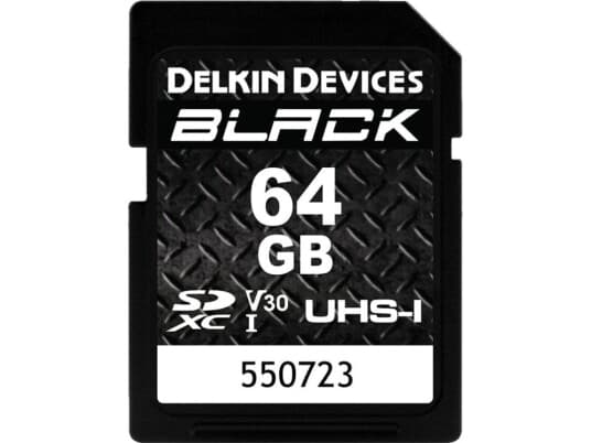 Karta Delkin Black Rugged Sdxc 64 Gb Class 10 Uhs-I V30 (Ddsdblk-64Gb)