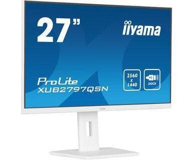 Iiyama Xub2797qsn-W1 27Inch Ips Wqhd 100Hz 250Cd/M2 1Ms Hdmi Dp Speakers