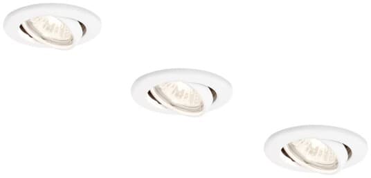 Philips Enif Innebygd Spot, Innebygd Lysplate, Gu10, Led, 500 Lm, 220-240 V, Hvit