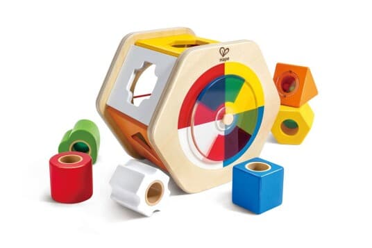 Hape Color Matching And Shape Sorting Box