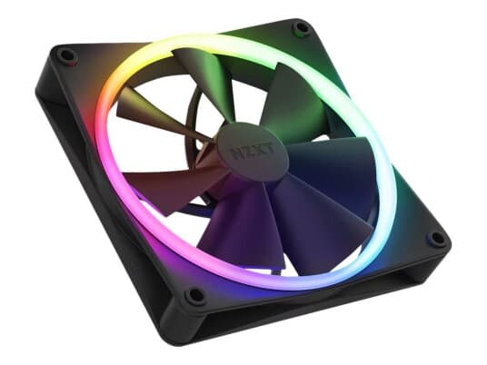 Nzxt F Series F140 Rgb Twin Pack - Kabinettvifte - 140 Mm - Matt Svart