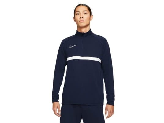 Herrebluse Nike Dri-Fit Academy Mørkeblå Cw6110 451 (Xl)