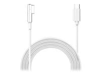 Coreparts - Strømkabel - 24 Pin Usb-C (Hann) Til Magsafe (Hann) - 1.8 M - Hvit