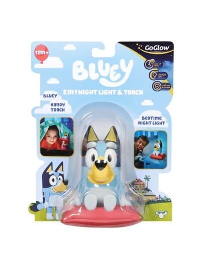 Bluey GoGlow Buddy Night Light and Torch