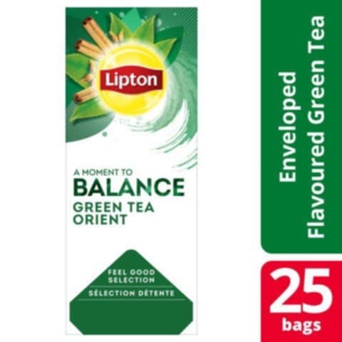 Te Lipton Grøn Orient, Pakke A 25 Tebreve