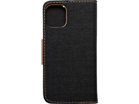 Oem Canvas Book Holster For Iphone 14 Plus Black