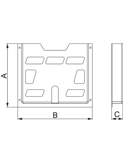 Schneider Electric Nsydpa4, Grå, 247 Mm, 230 Mm, 23 Mm, 1 Stykker