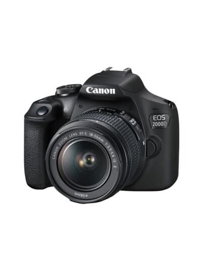 Canon Eos 2000D - Digitalkamera - Slr - 24.1 Mp - Aps-C - 1080 P / 30 Fps - 3Optisk X-Zoom Ef-S 18-55 Mm Is Stm Og Ef 50 Mm F/1.8 Stm Linser - Wi-Fi, Nfc