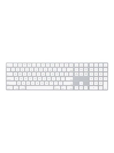 Apple Magic Keyboard with Numeric Keypad - tastatur - QWERTY - Internasjonal engelsk / kanadisk fransk - sølv Inn-enhet