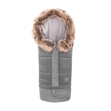 X-lander Winter footmuff X- Cuddle Velvet Silver