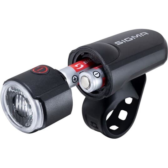 Sigma Sport Aura 30, Frontlys, Sort, Led, Blinkende Lys, Kontinuerlig Lys, 30 Lm, 40 M