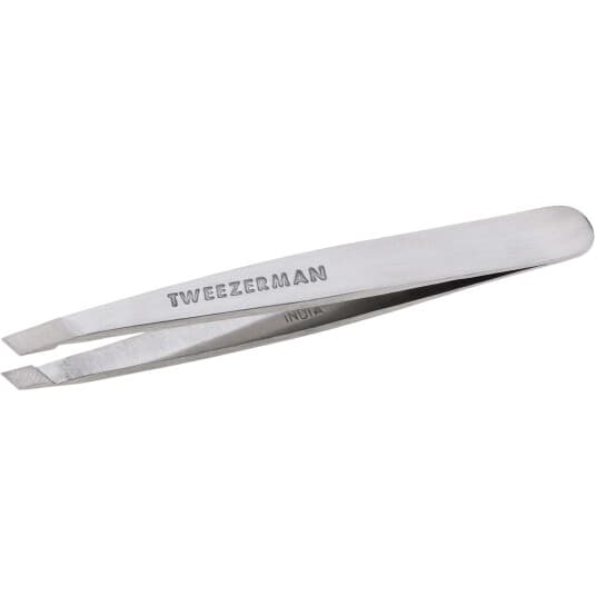 Tweezerman - Mini Slant Tweezer Classic Stainless /Makeup /Classic Stainless