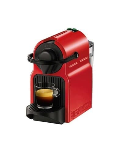 Krups Nespresso Inissia XN1005 Ruby Red, Kapsel kaffemaskine, 0,7 L, Kaffekapsel, 1260 W, Rød