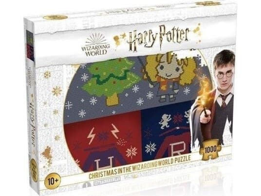 Puzzle 1000El Harry Potter Christmas W Wizardig World Winning Moves