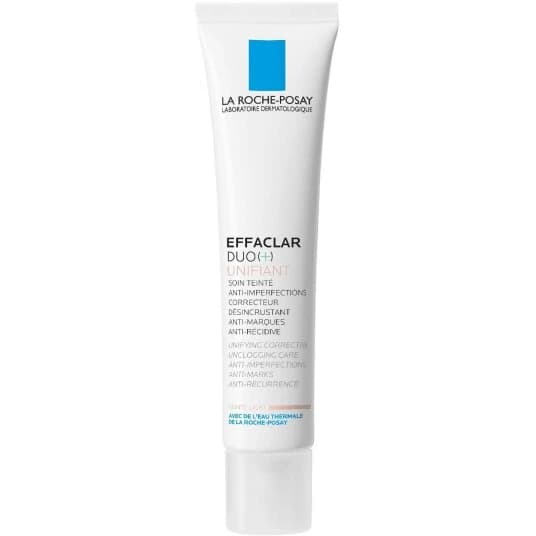 La Roche Posay Effaclar Duo + Unifiant Toning Creme Fighting Imperfections Light 40Ml