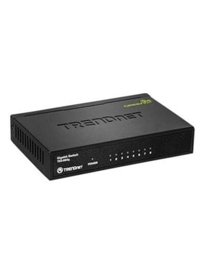 Trendnet Teg S82g 8-Port Gigabit Greennet Switch - Switch - 8 X 10/100/1000 - Stasjonær - Taa-Samsvar