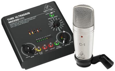 Behringer Voice Studio - Optagelses- Og Podcasting-Kit