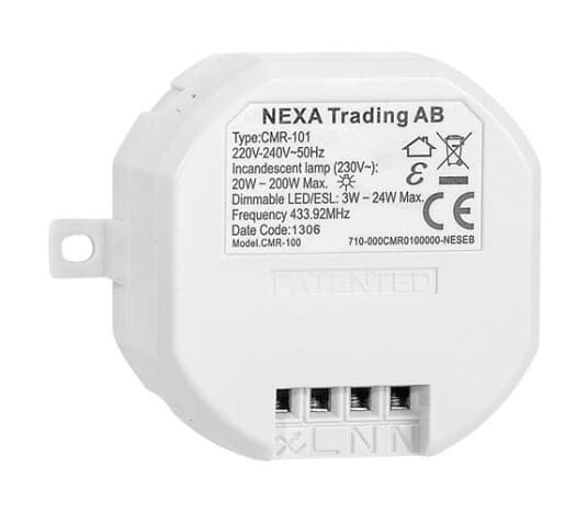 Nexa Cmr-101 - Dimmer - Trådløs - 433.92 Mhz