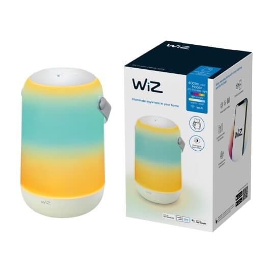 Wiz - Mobil Lampe - Led - 13.5 W - Varm Til Kjølig Hvitt Lys - 2200-6500 K - Rund - Hvit