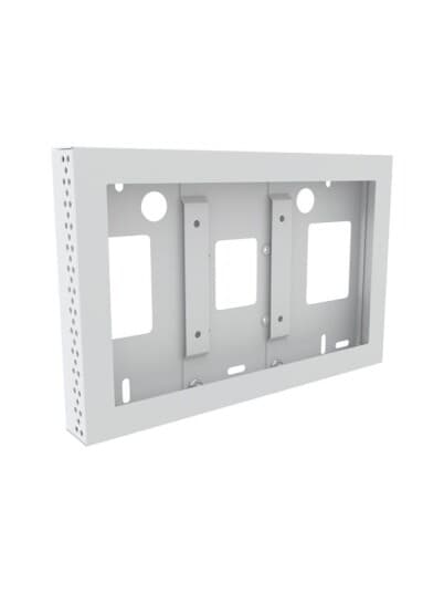 Multibrackets M Pro Series Enclosure QB13R & QB13R-T - innhegning - for digitalsignerings-LCD-panel - hvit