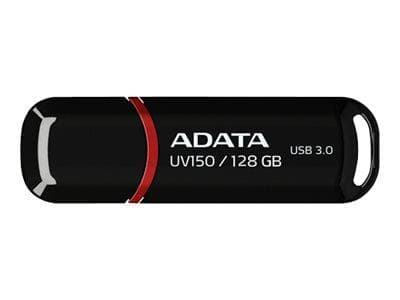 Adata Auv150-128G-Rbk, 128 Gb, Usb Type-A, 3.2 Gen 1 (3.1 Gen 1), Med Lokk, Sort