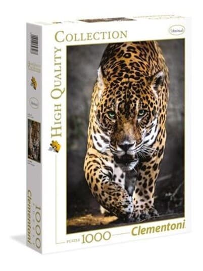 Clementoni High Quality Collection Animals - Walk Of The Jaguar - Puslespill - 1000 Deler